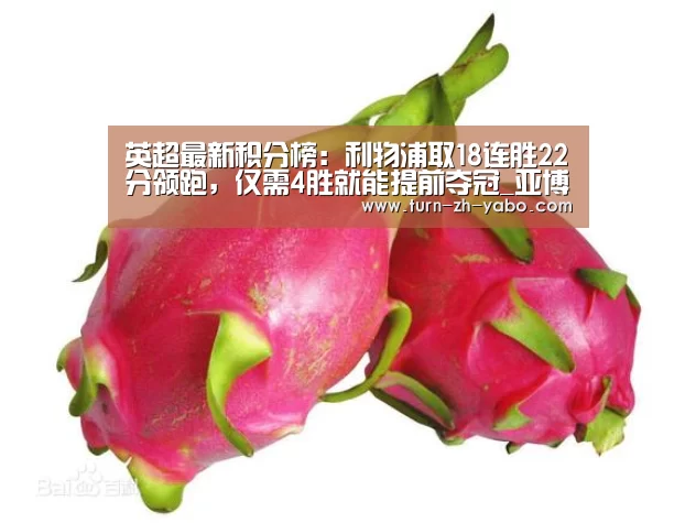 英超最新积分榜：利物浦取18连胜22分领跑，仅需4胜就能提前夺冠_亚博